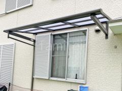 柱なしテラス屋根 (雨除け1階用) LIXIL スピーネF フラット屋根 スタンダード 壁付