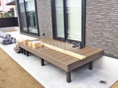 人工木デッキ LIXIL 人工木 樹ら楽ステージ