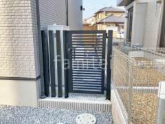 片開き 門扉 LIXIL AB YR3型 太横桟