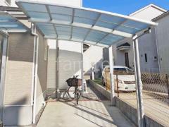 テラス屋根 サイクルポート 目隠しフェンス