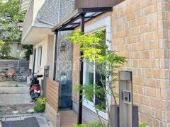 テラス屋根 LIXIL木製調シュエット1階