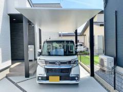 カーポート1台 (単棟) LIXIL カーポートSC 積雪50cm対応 フラット屋根 吊り下げ屋根