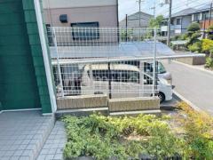 境界フェンス塀 YKKイーネットA1FK型 化粧ブロック ユニソン シャモティ