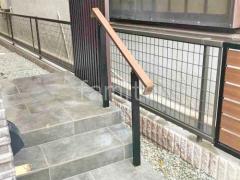 独立 手摺り(手すり) LIXIL 木製調アーキレール