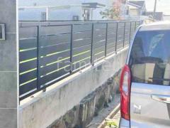新築シンプル オープン外構