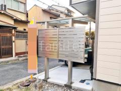 サイクルポート 目隠しフェンス