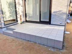 タイルデッキ 壁2面 LIXIL グレイスランド ベーシック
