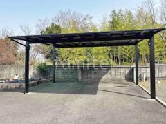 カーポート YKKエフルージュFIRST横2台