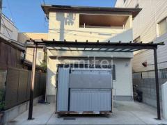 1階テラス屋根 YKKAP フル木製調 サザンテラス パーゴラタイプ