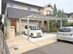 新築シンプル オープン外構