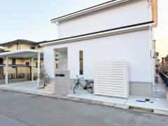 新築シンプル オープン外構
