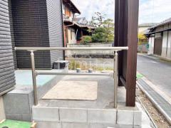 独立 手摺り(手すり) LIXIL グリップライン 安全防護柵付き